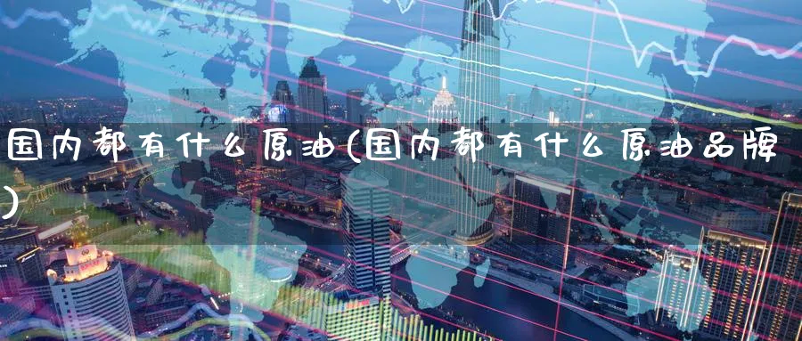 国内都有什么原油(国内都有什么原油品牌)_https://www.nyyysy.com_期货分析_第1张
