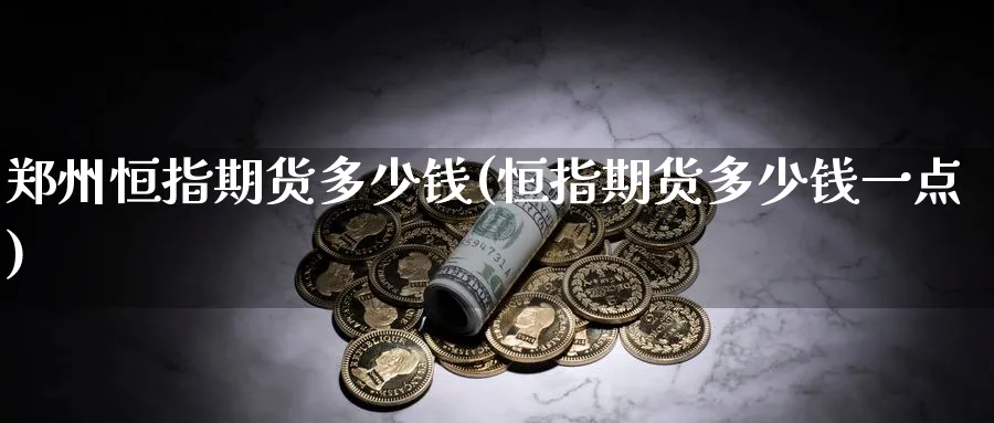郑州恒指期货多少钱(恒指期货多少钱一点)_https://www.nyyysy.com_期货分析_第1张