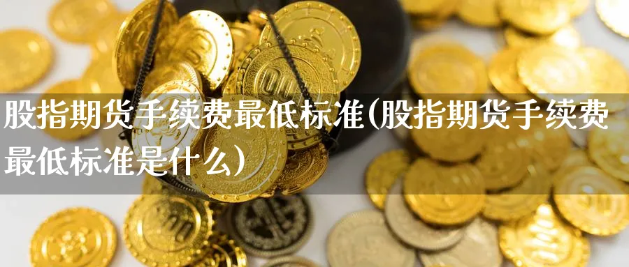 股指期货手续费最低标准(股指期货手续费最低标准是什么)_https://www.nyyysy.com_期货喊单_第1张