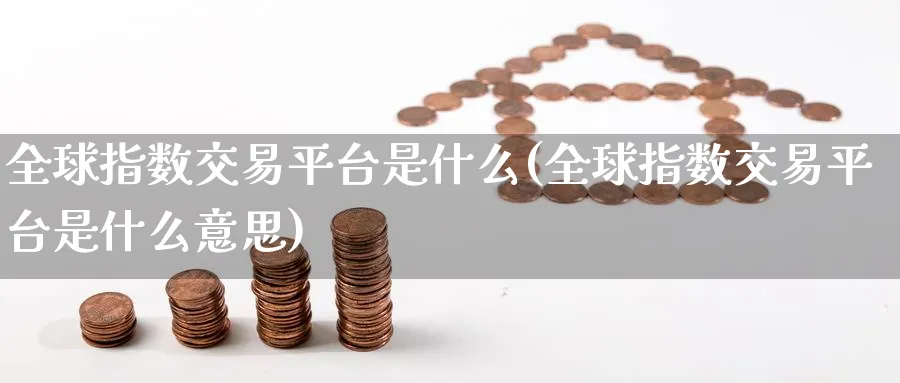 全球指数交易平台是什么(全球指数交易平台是什么意思)_https://www.nyyysy.com_期货分析_第1张