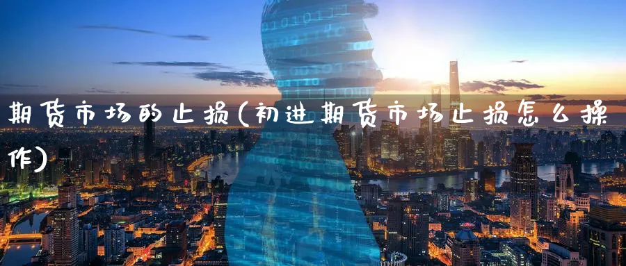 期货市场的止损(初进期货市场止损怎么操作)_https://www.nyyysy.com_期货市场_第1张