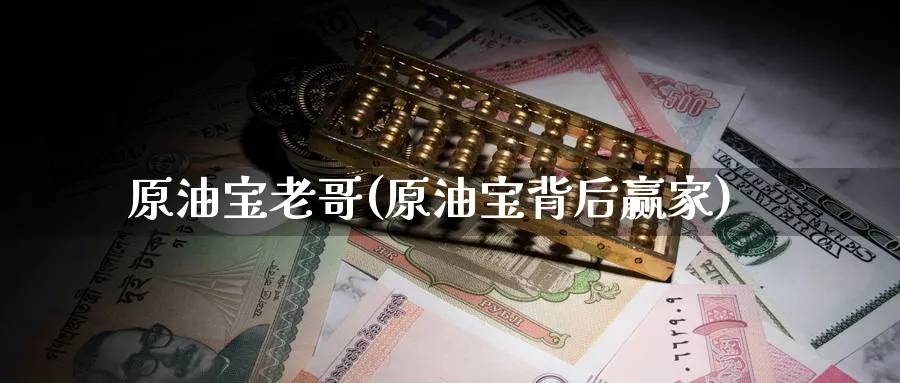 原油宝老哥(原油宝背后赢家)_https://www.nyyysy.com_期货分析_第1张