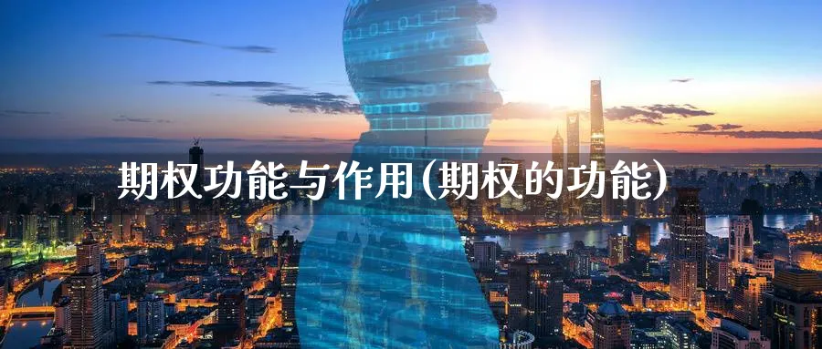 期权功能与作用(期权的功能)_https://www.nyyysy.com_期货直播_第1张