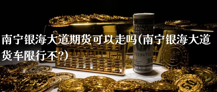 南宁银海大道期货可以走吗(南宁银海大道货车限行不?)_https://www.nyyysy.com_期货平台_第1张