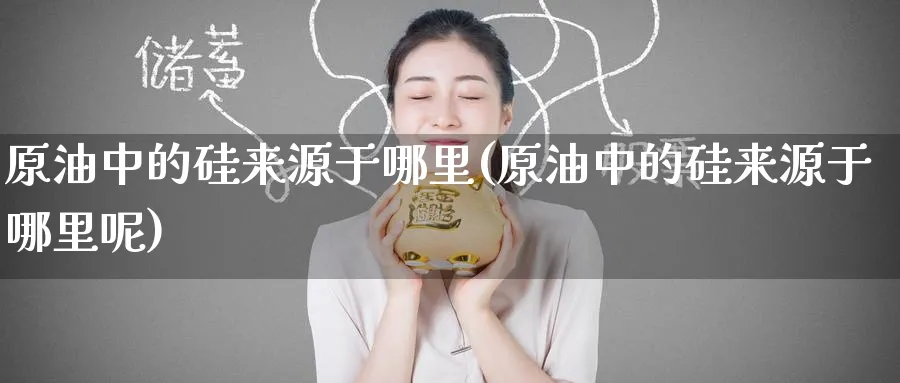 原油中的硅来源于哪里(原油中的硅来源于哪里呢)_https://www.nyyysy.com_期货喊单_第1张