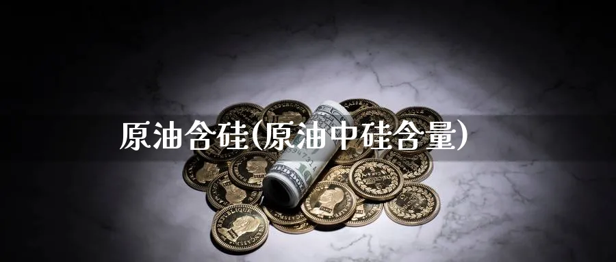 原油含硅(原油中硅含量)_https://www.nyyysy.com_期货行情_第1张