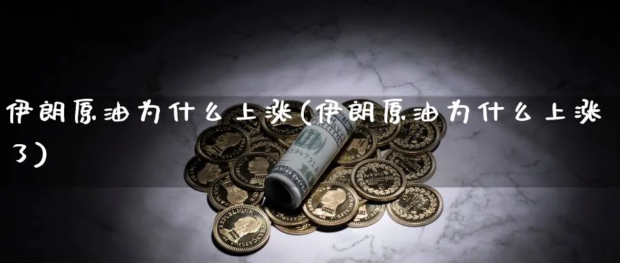 伊朗原油为什么上涨(伊朗原油为什么上涨了)_https://www.nyyysy.com_期货喊单_第1张