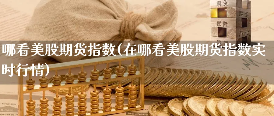 哪看美股期货指数(在哪看美股期货指数实时行情)_https://www.nyyysy.com_期货直播_第1张
