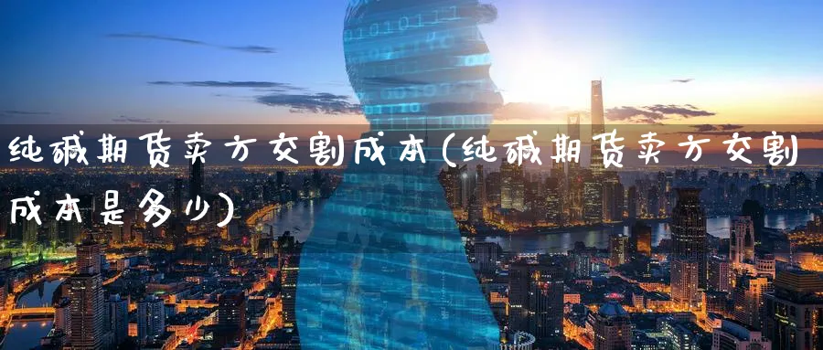 纯碱期货卖方交割成本(纯碱期货卖方交割成本是多少)_https://www.nyyysy.com_期货喊单_第1张