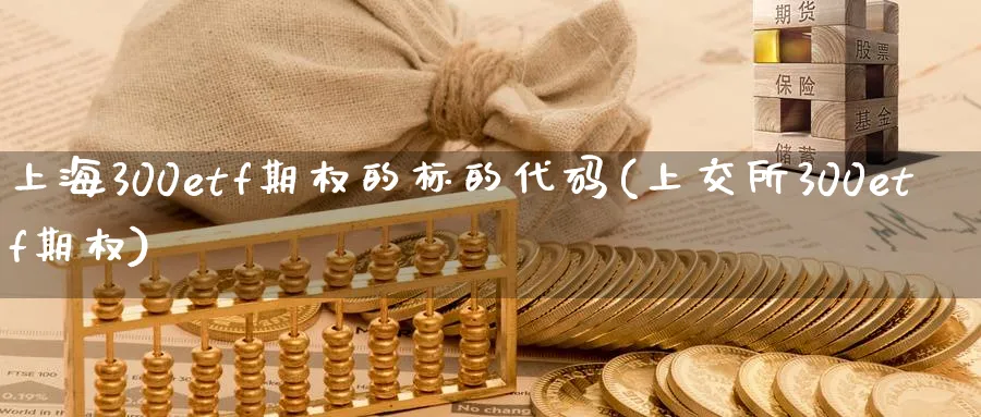 上海300etf期权的标的代码(上交所300etf期权)_https://www.nyyysy.com_期货分析_第1张