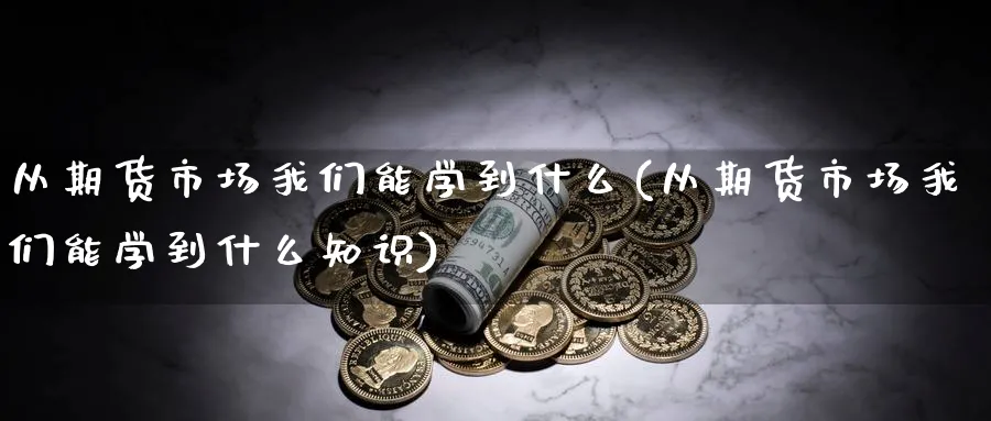 从期货市场我们能学到什么(从期货市场我们能学到什么知识)_https://www.nyyysy.com_期货行情_第1张