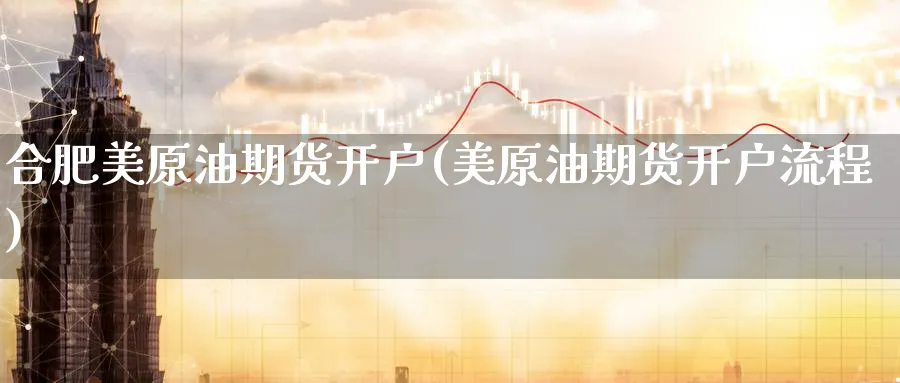 合肥美原油期货开户(美原油期货开户流程)_https://www.nyyysy.com_期货喊单_第1张