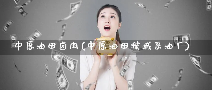 中原油田卤肉(中原油田濮城采油厂)_https://www.nyyysy.com_期货喊单_第1张
