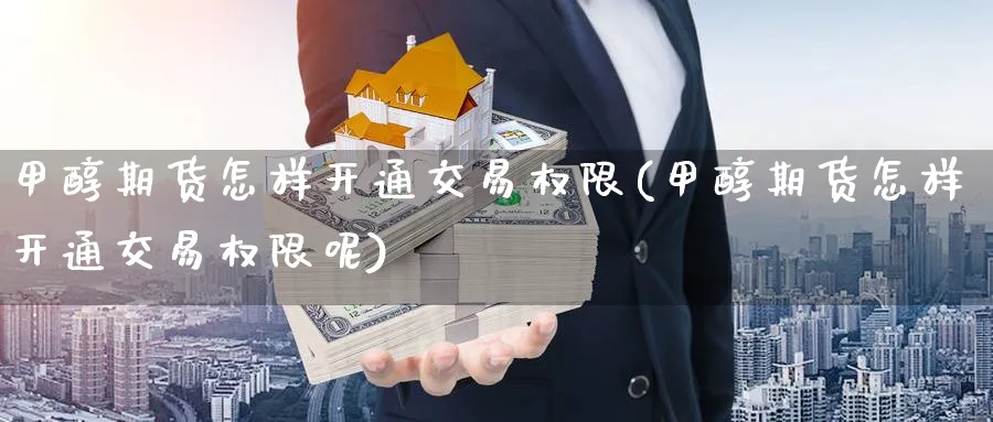 甲醇期货怎样开通交易权限(甲醇期货怎样开通交易权限呢)_https://www.nyyysy.com_期货行情_第1张