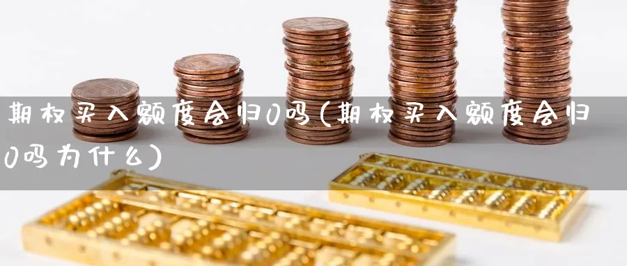 期权买入额度会归0吗(期权买入额度会归0吗为什么)_https://www.nyyysy.com_期货直播_第1张