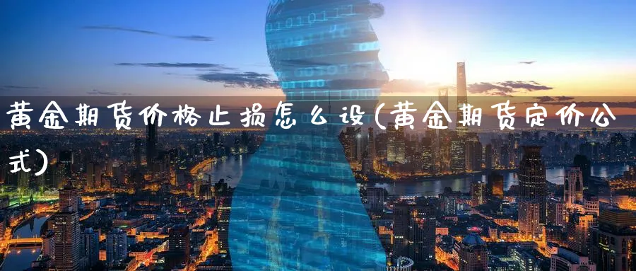 黄金期货价格止损怎么设(黄金期货定价公式)_https://www.nyyysy.com_期货直播_第1张