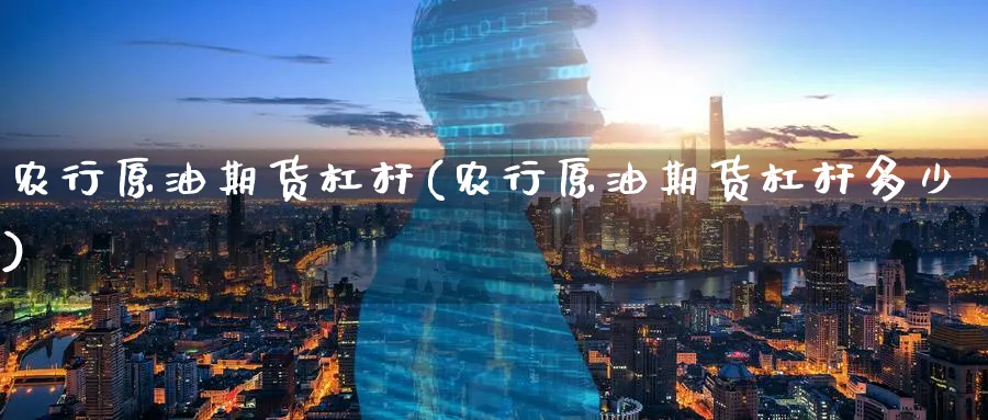 农行原油期货杠杆(农行原油期货杠杆多少)_期货平台_第1张_南严期货 农行原油期货杠杆(农行原油期货杠杆多少)_https://www.nyyysy.com_期货平台_第1张