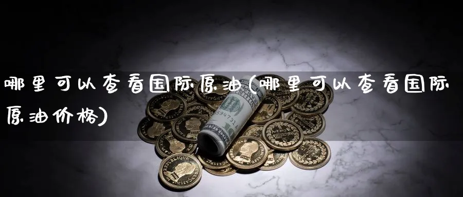 哪里可以查看国际原油(哪里可以查看国际原油价格)_https://www.nyyysy.com_期货分析_第1张