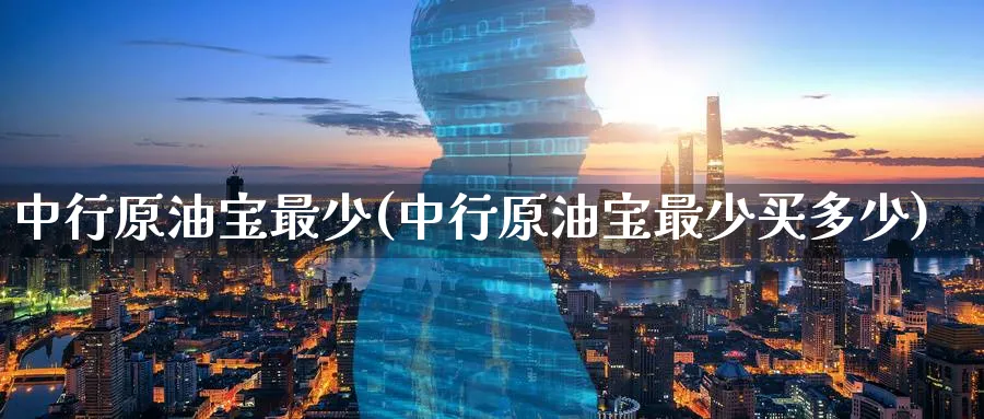 中行原油宝最少(中行原油宝最少买多少)_https://www.nyyysy.com_期货分析_第1张