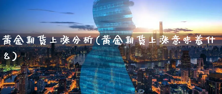 黄金期货上涨分析(黄金期货上涨意味着什么)_https://www.nyyysy.com_期货分析_第1张