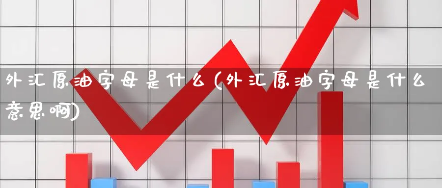 外汇原油字母是什么(外汇原油字母是什么意思啊)_https://www.nyyysy.com_期货分析_第1张