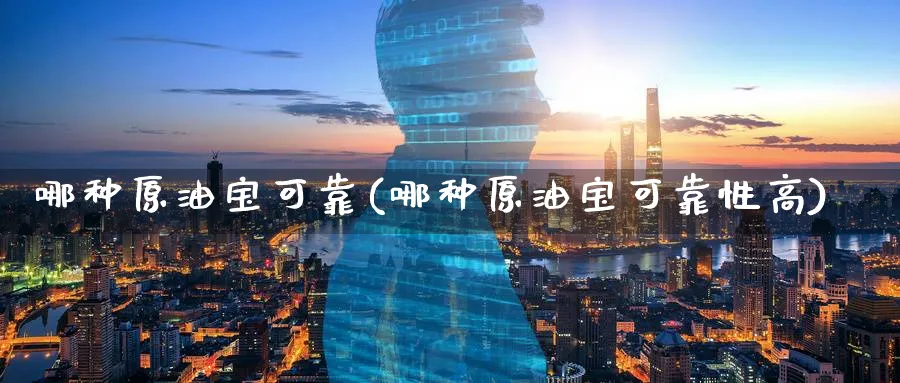 哪种原油宝可靠(哪种原油宝可靠性高)_https://www.nyyysy.com_期货分析_第1张