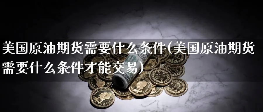 美国原油期货需要什么条件(美国原油期货需要什么条件才能交易)_https://www.nyyysy.com_期货平台_第1张