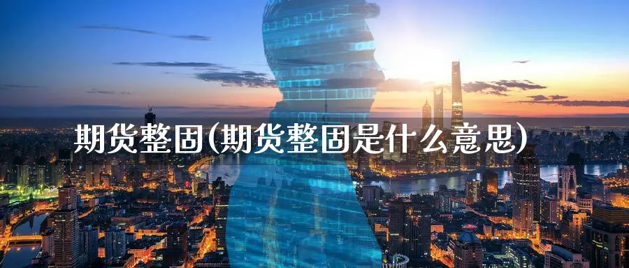 期货整固(期货整固是什么意思)_https://www.nyyysy.com_期货市场_第1张