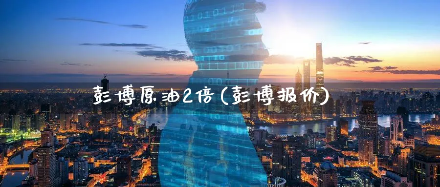 彭博原油2倍(彭博报价)_https://www.nyyysy.com_期货行情_第1张