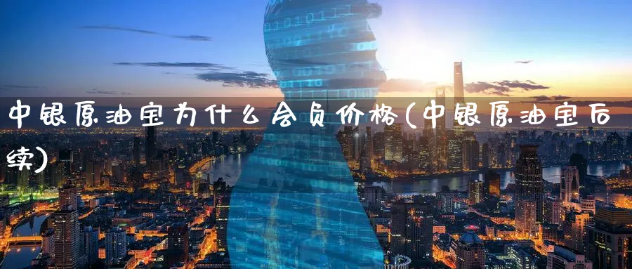 中银原油宝为什么会负价格(中银原油宝后续)_https://www.nyyysy.com_期货直播_第1张