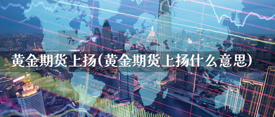 黄金期货上扬(黄金期货上扬什么意思)_https://www.nyyysy.com_期货行情_第1张
