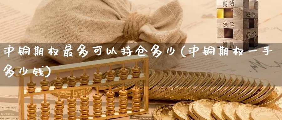 沪铜期权最多可以持仓多少(沪铜期权一手多少钱)_https://www.nyyysy.com_期货直播_第1张