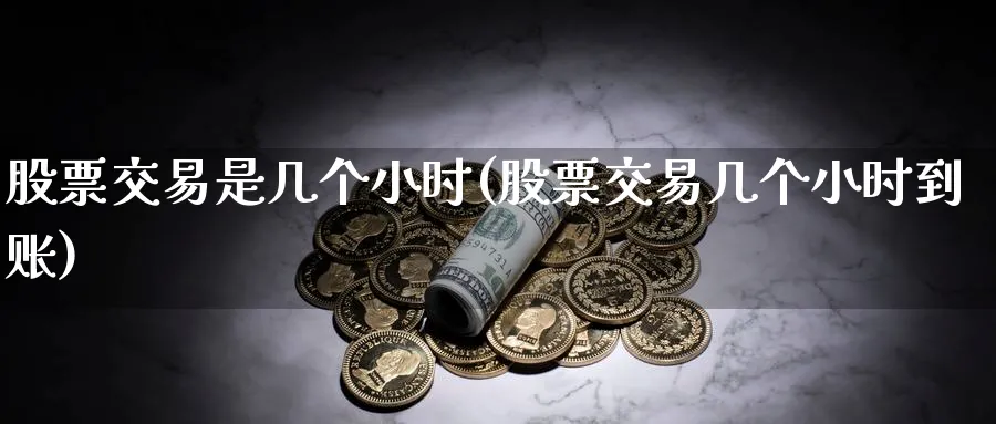 股票交易是几个小时(股票交易几个小时到账)_https://www.nyyysy.com_期货喊单_第1张