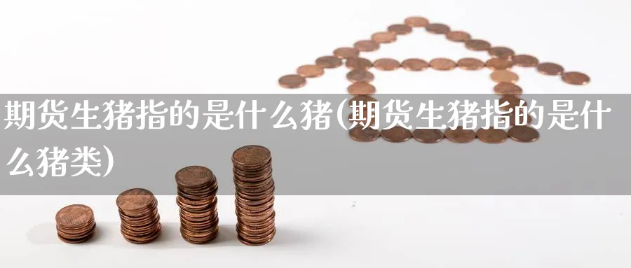 期货生猪指的是什么猪(期货生猪指的是什么猪类)_https://www.nyyysy.com_期货市场_第1张