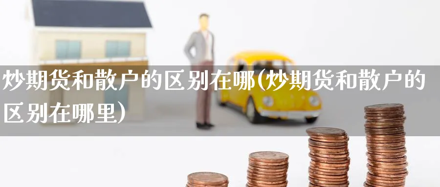 炒期货和散户的区别在哪(炒期货和散户的区别在哪里)_https://www.nyyysy.com_期货分析_第1张