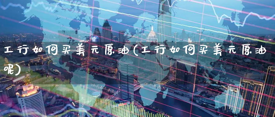 工行如何买美元原油(工行如何买美元原油呢)_https://www.nyyysy.com_期货行情_第1张