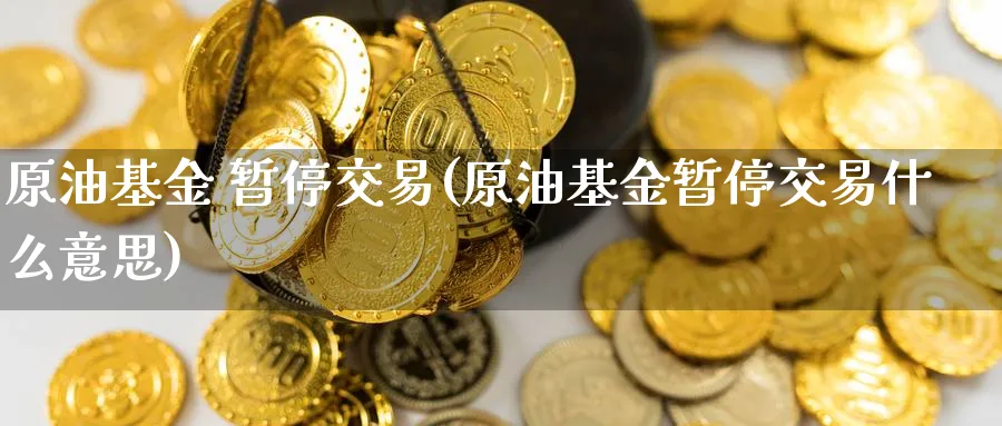原油基金 暂停交易(原油基金暂停交易什么意思)_https://www.nyyysy.com_期货直播_第1张