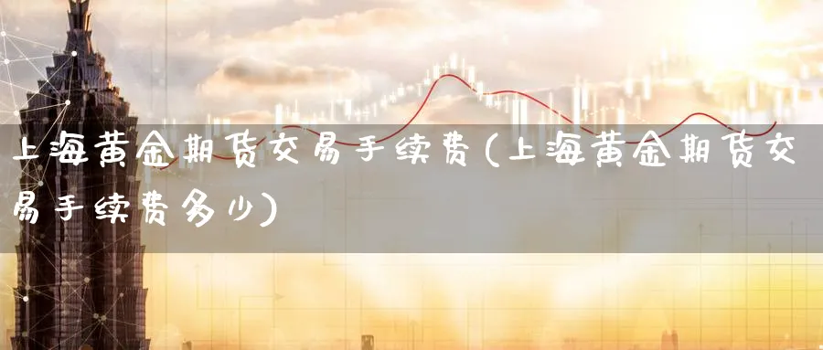 上海黄金期货交易手续费(上海黄金期货交易手续费多少)_https://www.nyyysy.com_期货平台_第1张