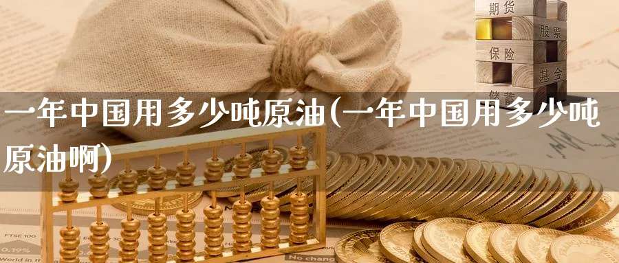 一年中国用多少吨原油(一年中国用多少吨原油啊)_https://www.nyyysy.com_期货行情_第1张