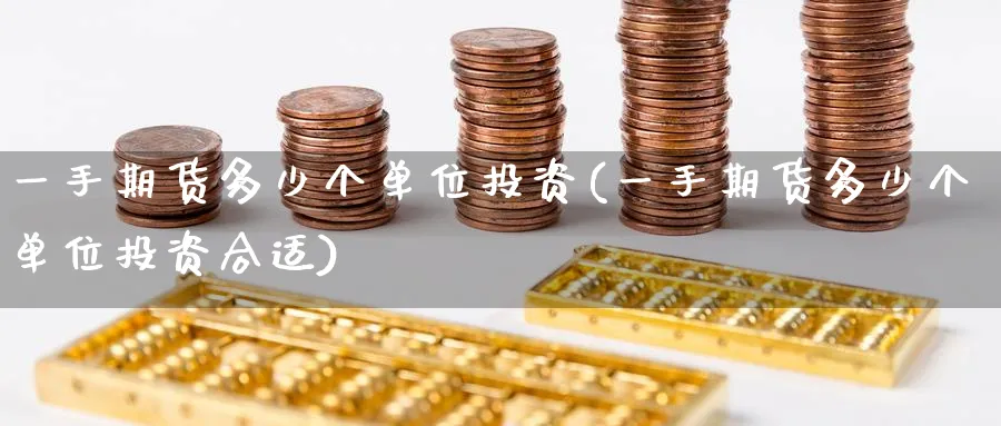 一手期货多少个单位投资(一手期货多少个单位投资合适)_https://www.nyyysy.com_期货喊单_第1张
