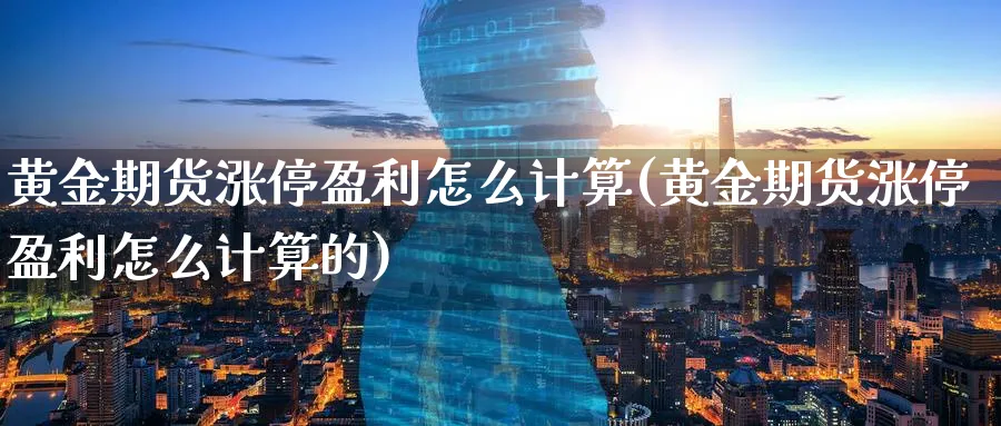 黄金期货涨停盈利怎么计算(黄金期货涨停盈利怎么计算的)_https://www.nyyysy.com_期货行情_第1张