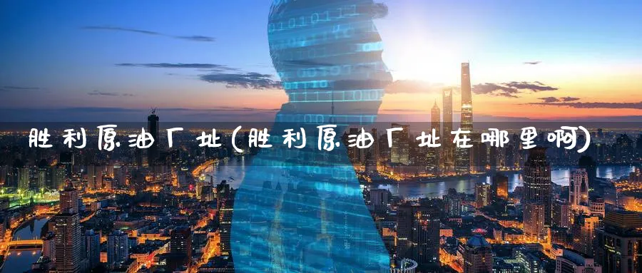 胜利原油厂址(胜利原油厂址在哪里啊)_https://www.nyyysy.com_期货行情_第1张