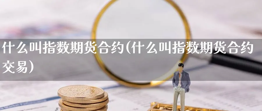 什么叫指数期货合约(什么叫指数期货合约交易)_https://www.nyyysy.com_期货直播_第1张
