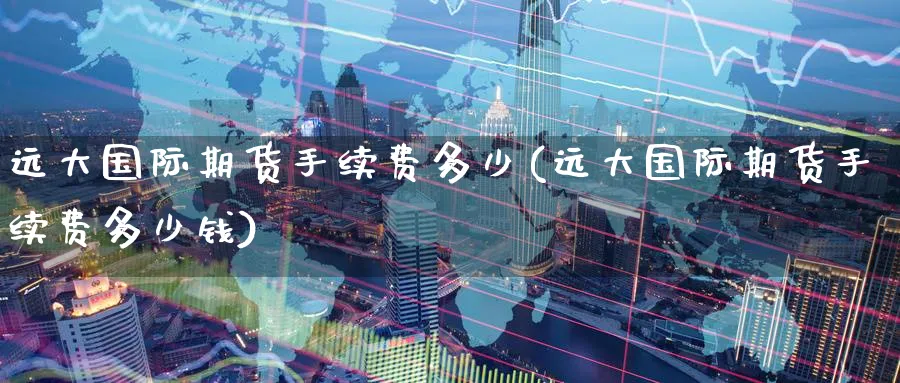 远大国际期货手续费多少(远大国际期货手续费多少钱)_https://www.nyyysy.com_期货分析_第1张