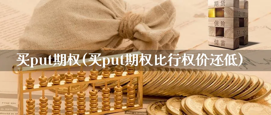 买put期权(买put期权比行权价还低)_https://www.nyyysy.com_期货平台_第1张