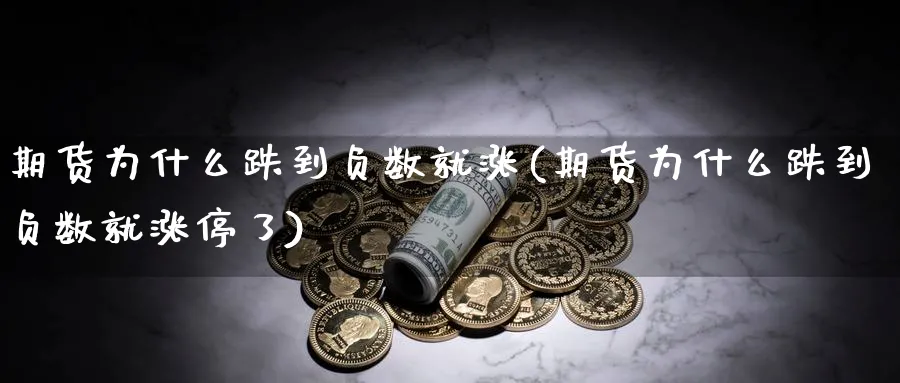 期货为什么跌到负数就涨(期货为什么跌到负数就涨停了)_https://www.nyyysy.com_期货平台_第1张