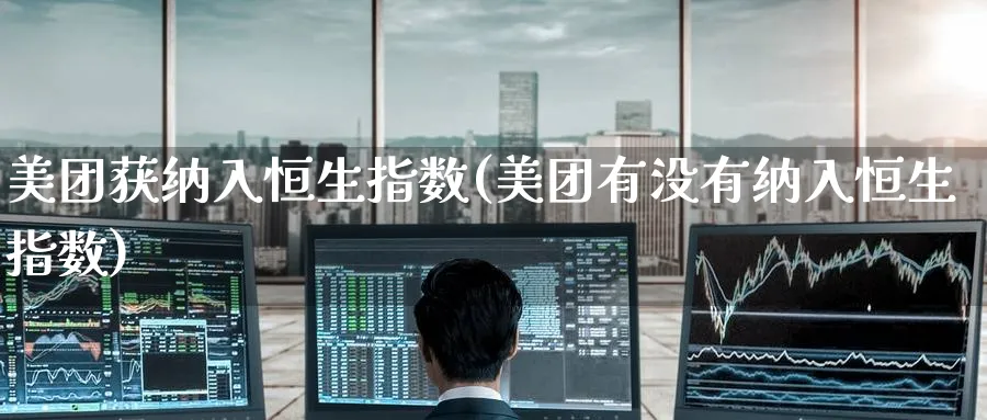 美团获纳入恒生指数(美团有没有纳入恒生指数)_https://www.nyyysy.com_期货行情_第1张