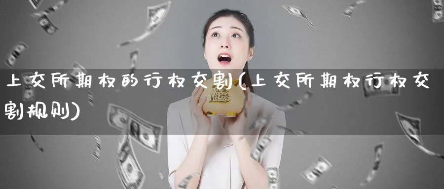 上交所期权的行权交割(上交所期权行权交割规则)_https://www.nyyysy.com_期货市场_第1张