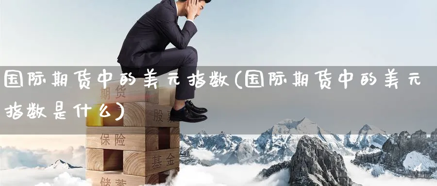 国际期货中的美元指数(国际期货中的美元指数是什么)_https://www.nyyysy.com_期货平台_第1张