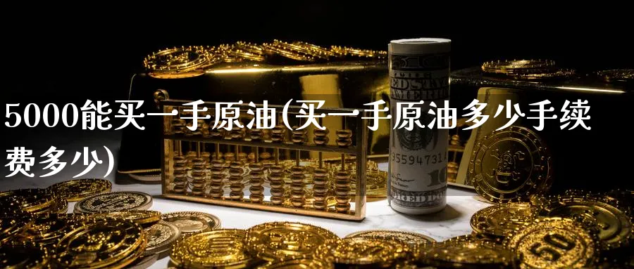 5000能买一手原油(买一手原油多少手续费多少)_https://www.nyyysy.com_期货直播_第1张